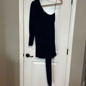 One shoulder mini dress